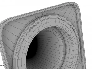 c&ocirc;ne de signalisation Modèle 3D