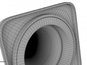 c&ocirc;ne de signalisation Modèle 3D