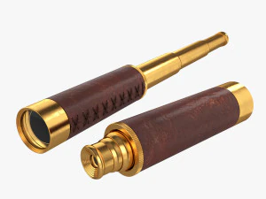 telescopio cannocchiale Modello 3D