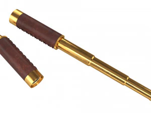 telescopio cannocchiale Modello 3D