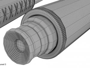 telescopio cannocchiale Modello 3D