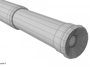 telescopio cannocchiale Modello 3D