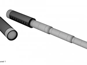 telescopio cannocchiale Modello 3D