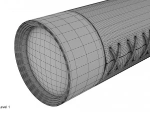 telescopio cannocchiale Modello 3D