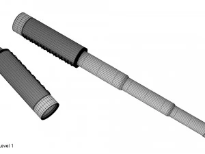 telescopio cannocchiale Modello 3D