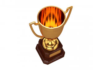 coupe du troph&eacute;e Modèle 3D