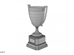 trophy cup 3D Model