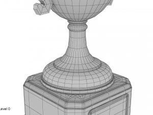 coupe du troph&eacute;e Modèle 3D