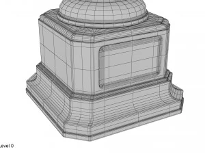 coupe du troph&eacute;e Modèle 3D