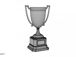 coupe du troph&eacute;e Modèle 3D