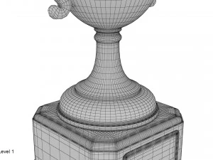 coupe du troph&eacute;e Modèle 3D