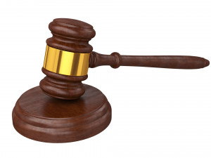 judge gavel 3D Model