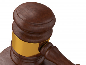 judge gavel 3D Model