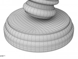 judge gavel 3D Model