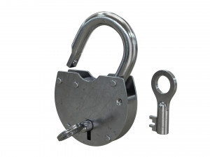 padlock 3Dモデル