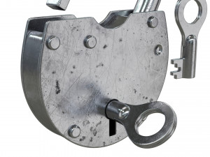 padlock 3Dモデル