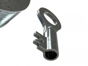 padlock 3Dモデル