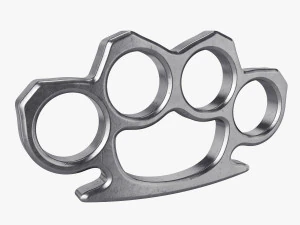 nudillos de bronce Modelo 3D