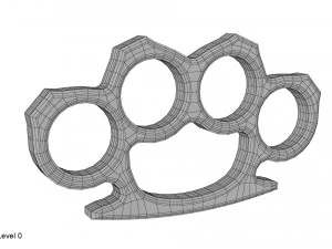 Schlagring 3D Modell