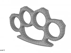 Schlagring 3D Modell