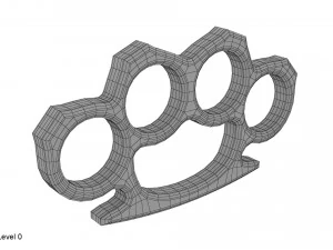 Schlagring 3D Modell