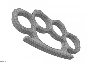 Schlagring 3D Modell