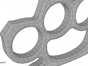 Schlagring 3D Modell