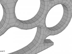 Schlagring 3D Modell