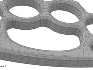 Schlagring 3D Modell