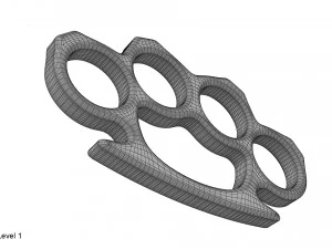 Schlagring 3D Modell