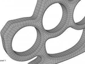 Schlagring 3D Modell