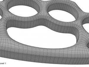 Schlagring 3D Modell