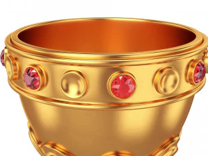 calice d'oro Modello 3D