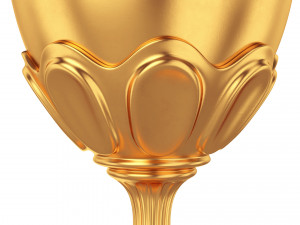 golden chalice Modelo 3D
