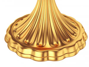 calice d'oro Modello 3D