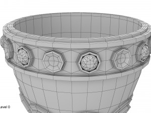 golden chalice Modelo 3D