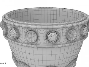 calice d'oro Modello 3D