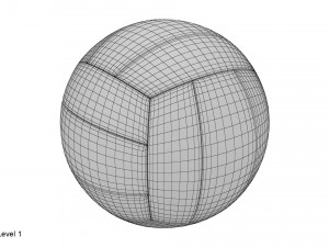 volleyball ball 3D Model