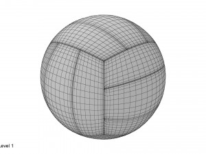volleyball ball 3D Model