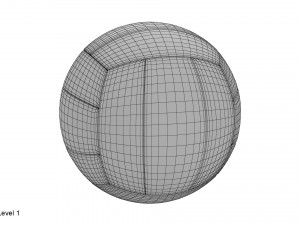 volleyball ball 3D Model