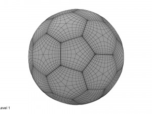 soccer ball 3D Модель