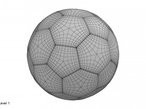 soccer ball 3D Модель