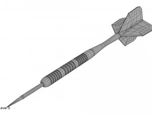 aguja de dardo Modelo 3D