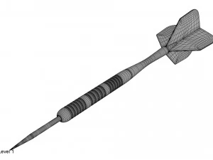 aguja de dardo Modelo 3D