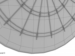 dartboard and darts 3D Model