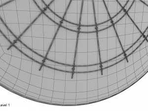 dartboard and darts 3D Model