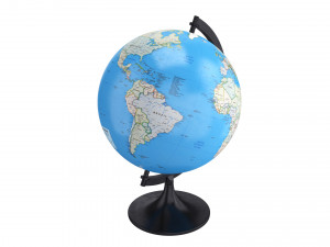 globe Model 3D