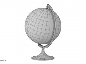 globe Model 3D