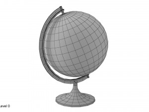 globe Model 3D