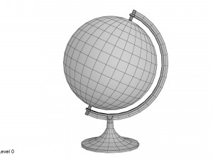 globe Model 3D